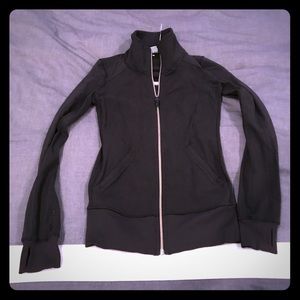 Lululemon Black zip up size 4